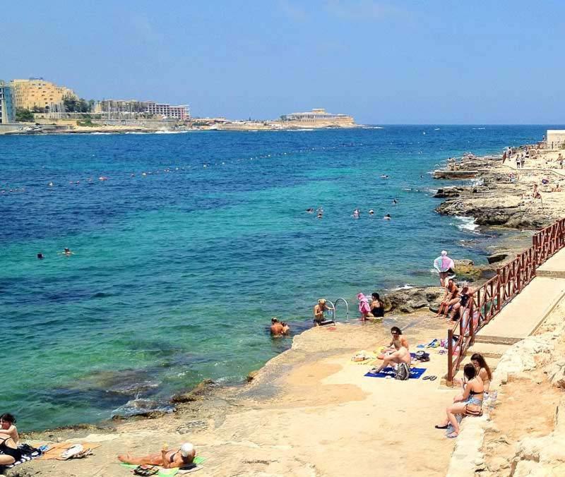 St Julians Bay Sea Front *