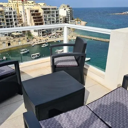 St Julians Bay Sea Front Apartments San Ġiljan Extérieur photo